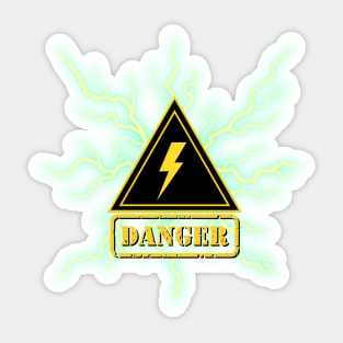 Danger High Voltage Sticker